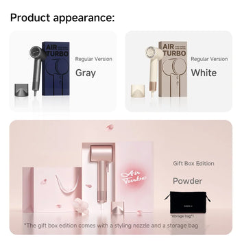 DOCO Hair Dryer High Speed 75m/s 200 million Negative Ions Hair Care 110000 Rpm Professional Lightweight Home Travel Gift